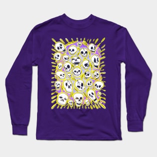 Skull Splash Long Sleeve T-Shirt